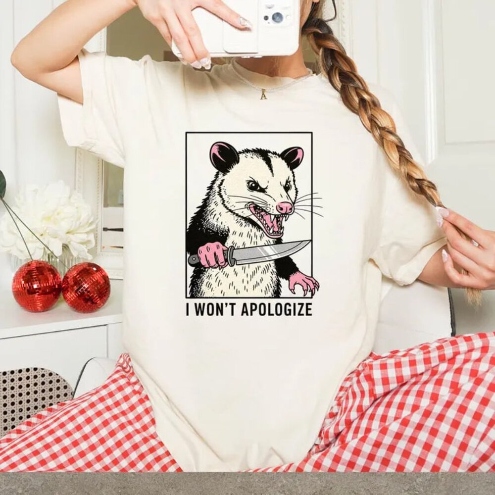 Retro Shirt, I Won_t Apologize Tee, Funny Shirt